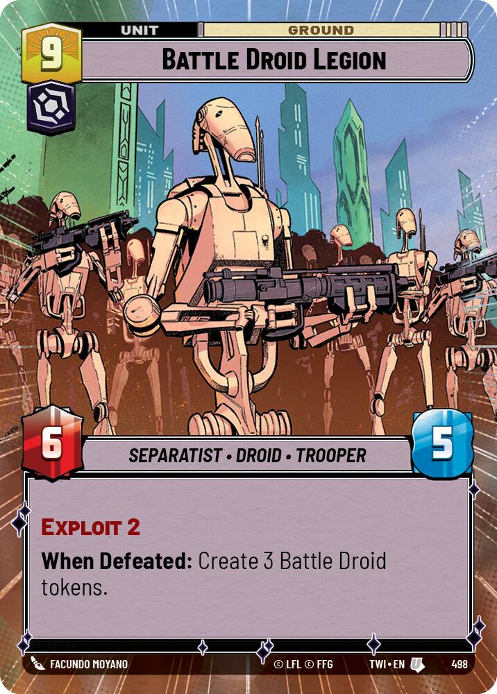 Battle Droid Escort (Hyperspace) [TWI-WPP - 05/10]