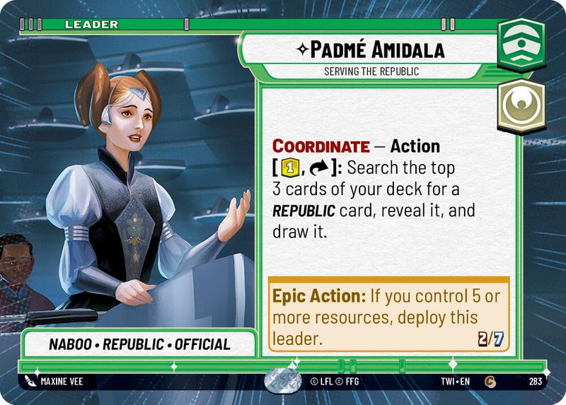 Padmé Amidala - Serving the Republic (Hyperspace)