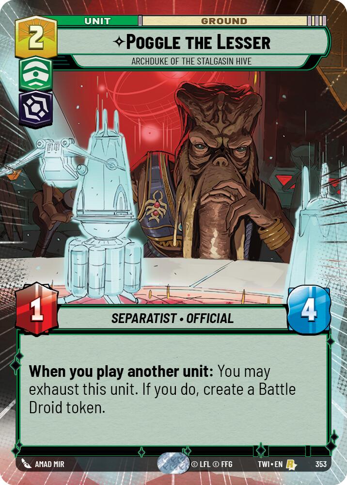 Poggle the Lesser - Archduke of the Stalgasin Hive (Hyperspace)