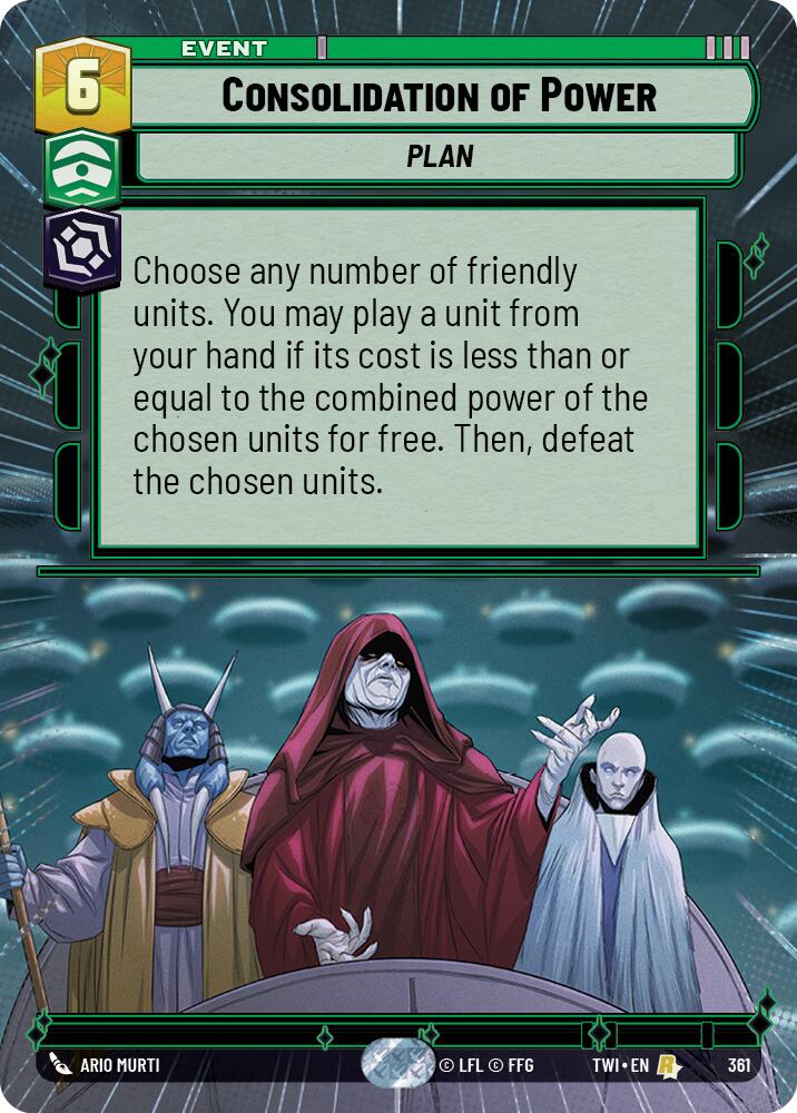 Consolidation of Power (Hyperspace) [TWI - 361]