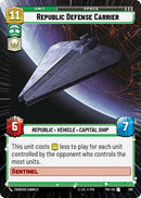 Republic Defense Carrier (Hyperspace)