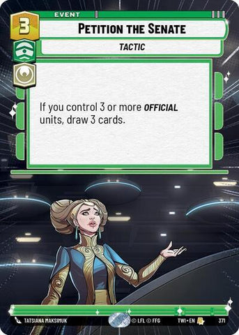 Petition the Senate (Hyperspace)