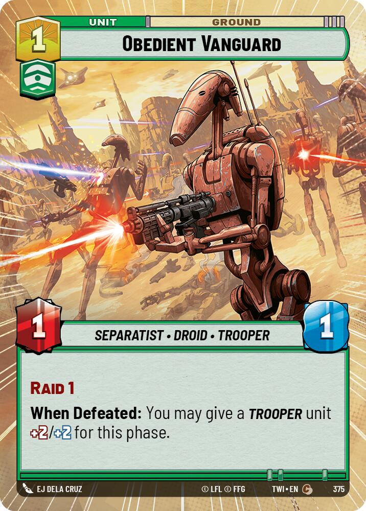 Obedient Vanguard (Hyperspace) [TWI - 375]