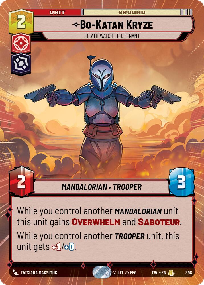 Bo-Katan Kryze - Death Watch Lieutenant (Hyperspace) [TWI - 398]