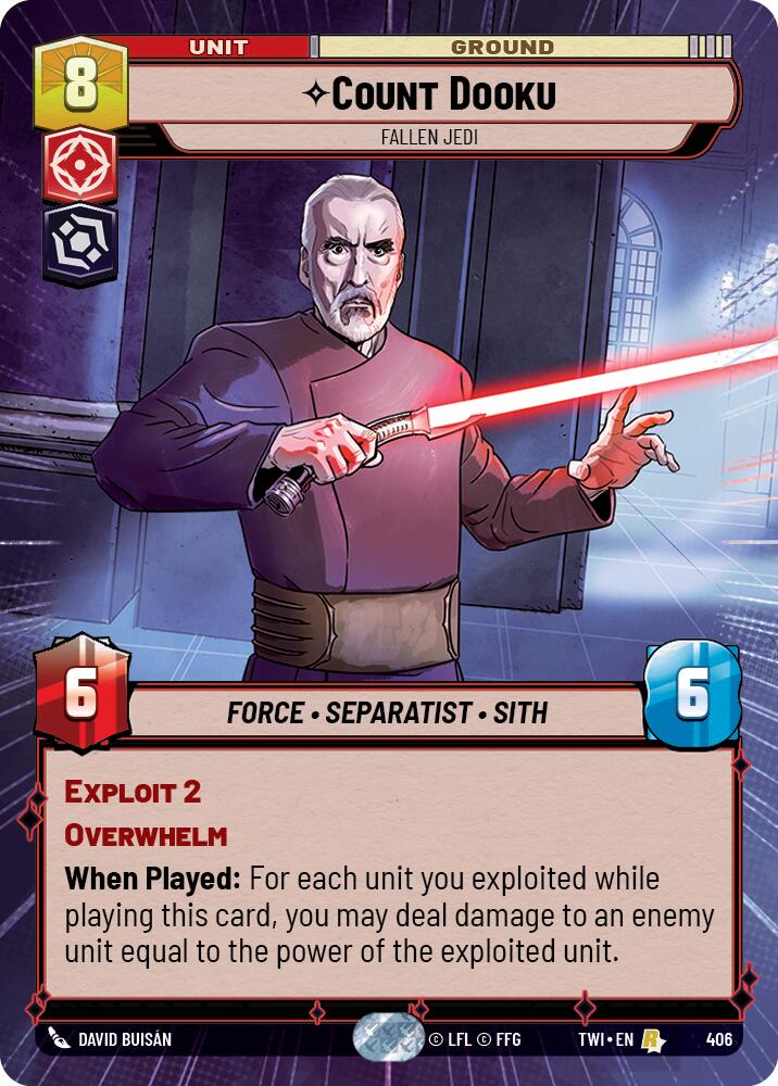Count Dooku - Fallen Jedi (Hyperspace) [TWI - 406]