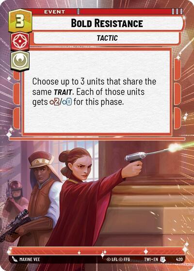 Bold Resistance (Hyperspace) [TWI - 420]