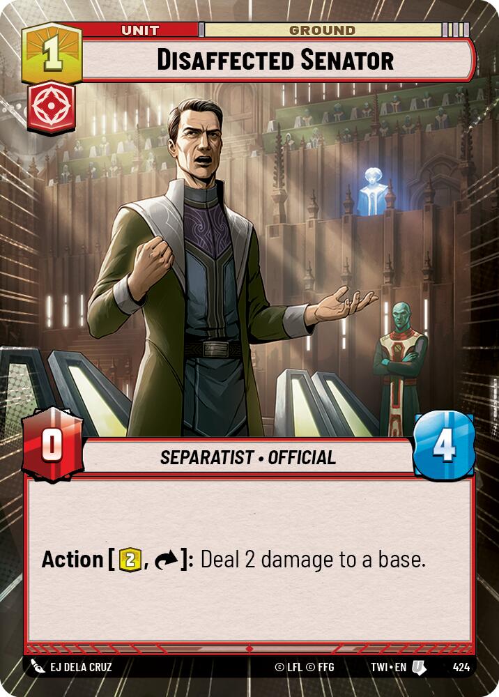 Disaffected Senator (Hyperspace) [TWI - 424]