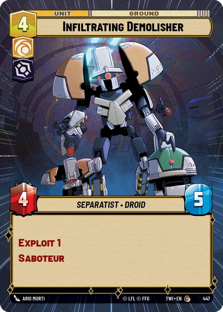 Infiltrating Demolisher (Hyperspace)