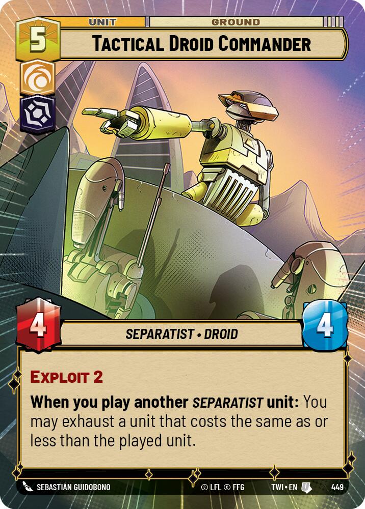 Tactical Droid Commander (Hyperspace) [TWI - 449]