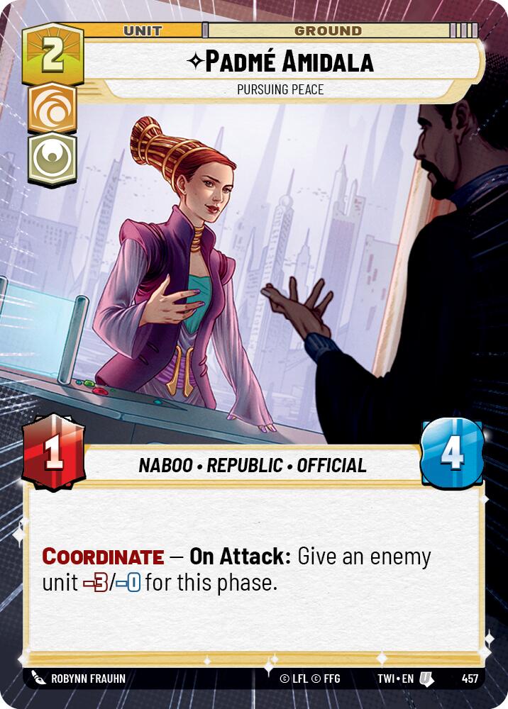 Padmé Amidala - Pursuing Peace (Hyperspace) [TWI - 457]
