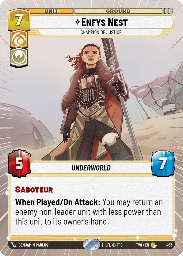 Enfys Nest - Champion of Justice (Hyperspace) [TWI - 463]