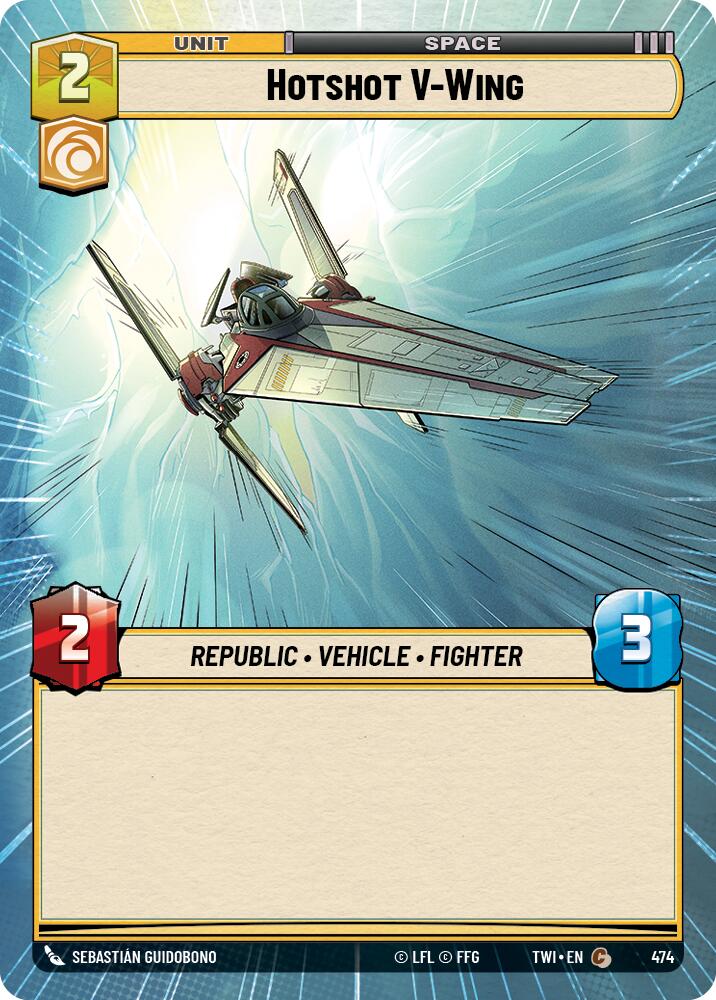 Hotshot V-Wing (Hyperspace) [TWI - 474]