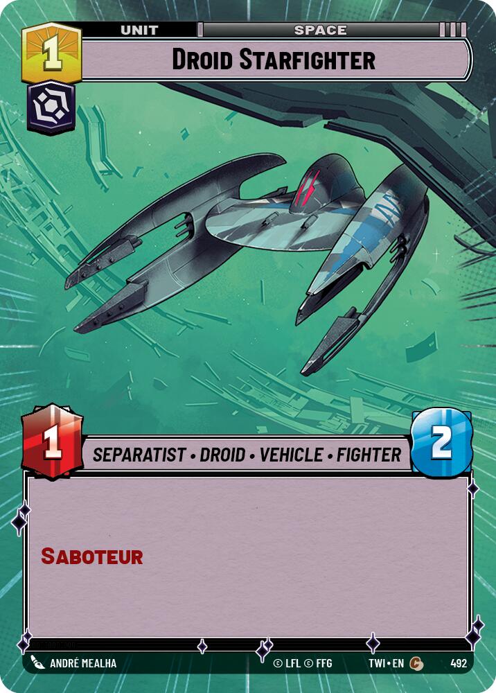 Droid Starfighter (Hyperspace) [TWI - 492]
