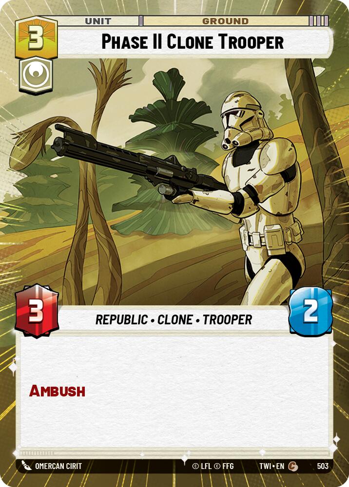Phase II Clone Trooper (Hyperspace) [TWI - 503]