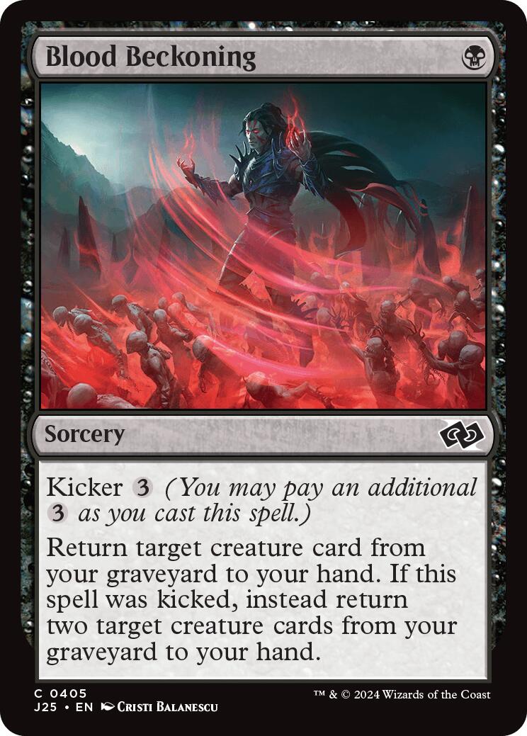 Blood Beckoning [J25 - 405]