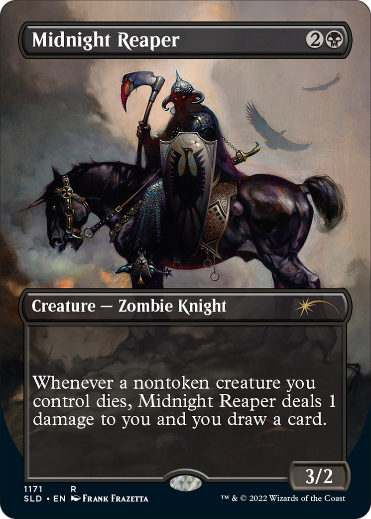 Midnight Reaper (Borderless) [Secret Lair Drop Series] | The Clever Kobold