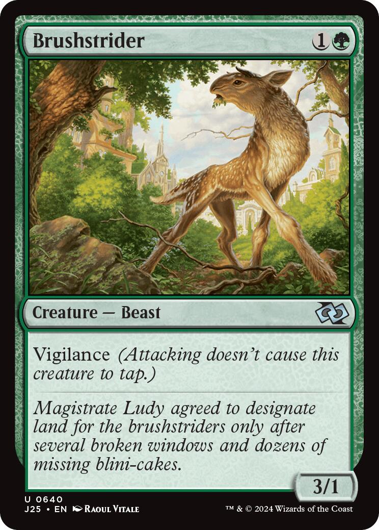 Brushstrider [J25 - 640]