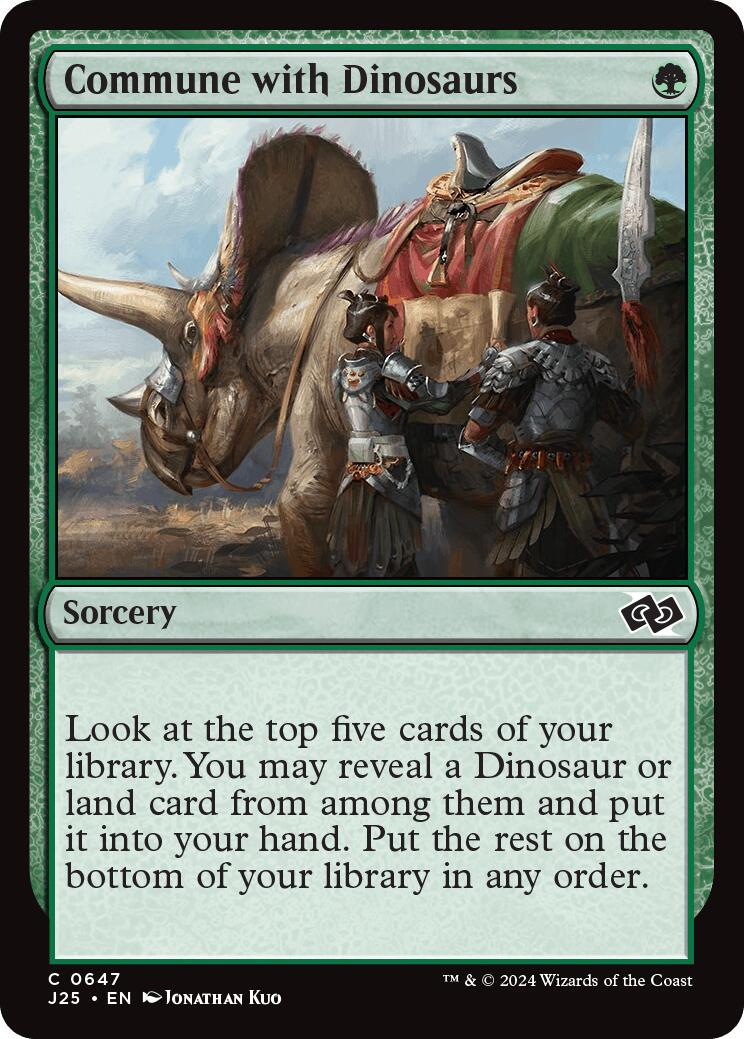 Commune with Dinosaurs [J25 - 647]