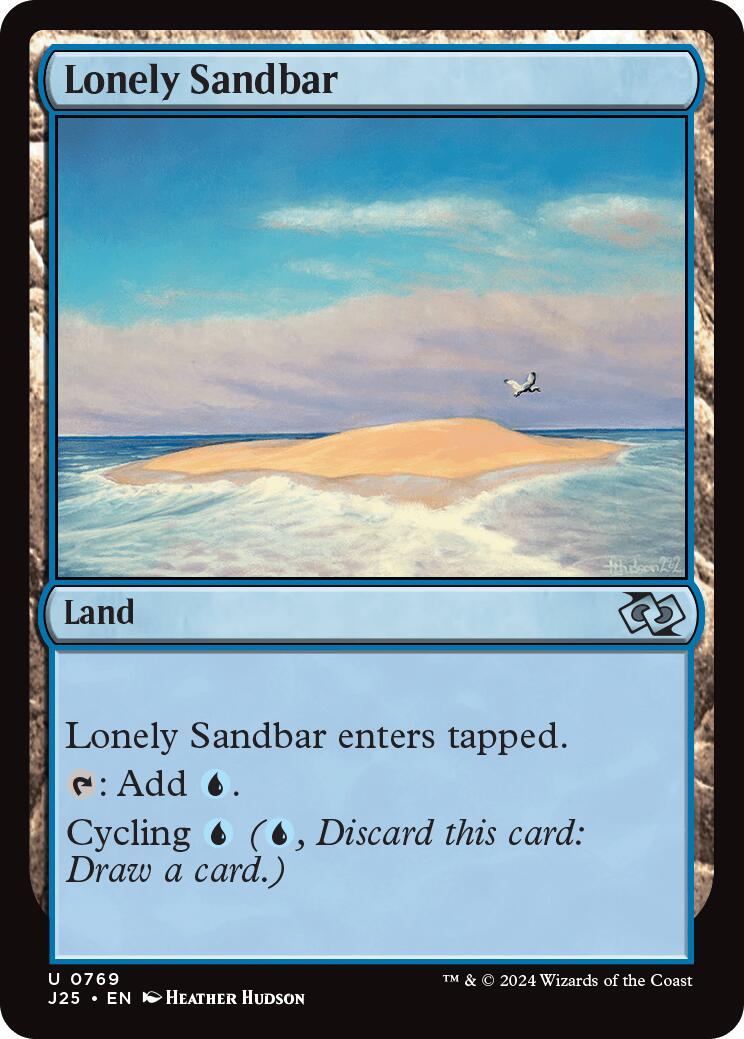 Lonely Sandbar [J25 - 769]