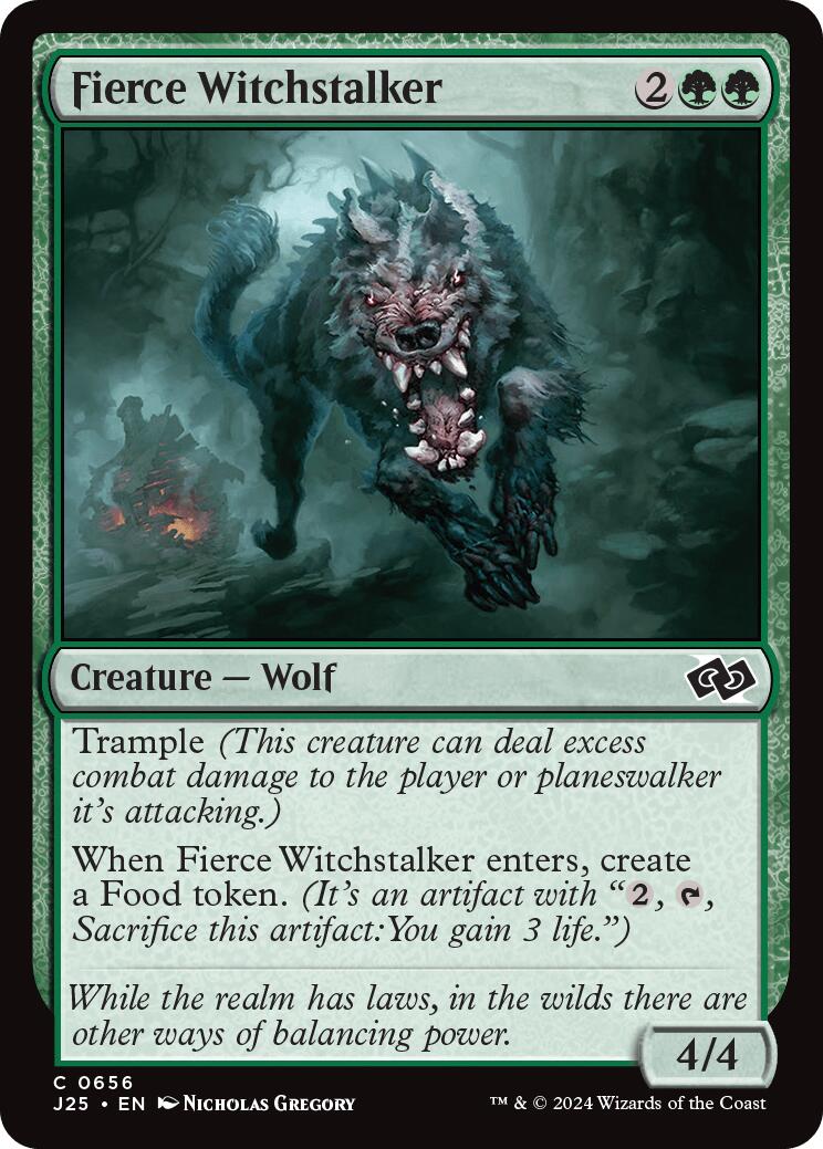 Fierce Witchstalker [J25 - 656]