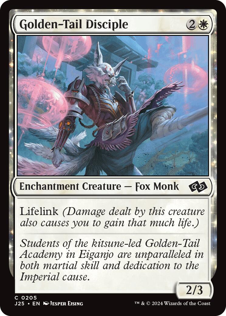 Golden-Tail Disciple [J25 - 205]