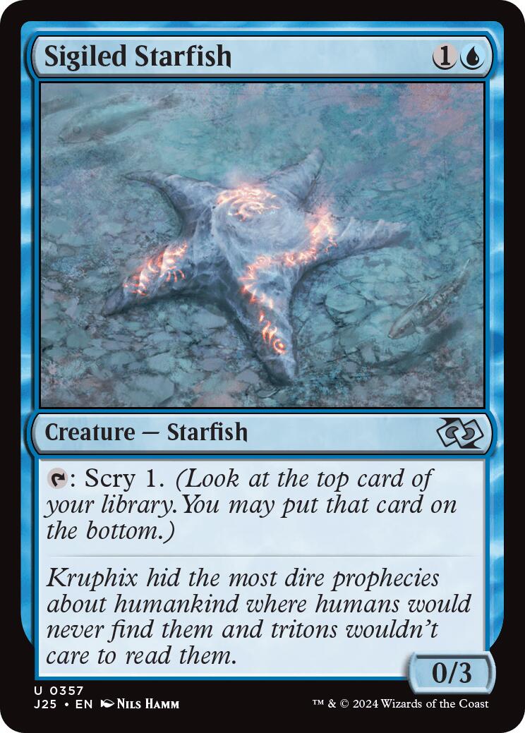 Sigiled Starfish [J25 - 357]