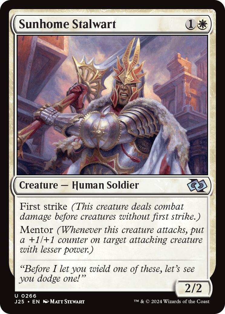Sunhome Stalwart [J25 - 266]