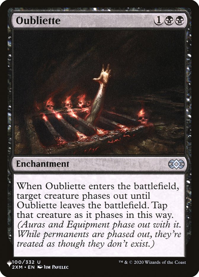 Oubliette [The List] | The Clever Kobold