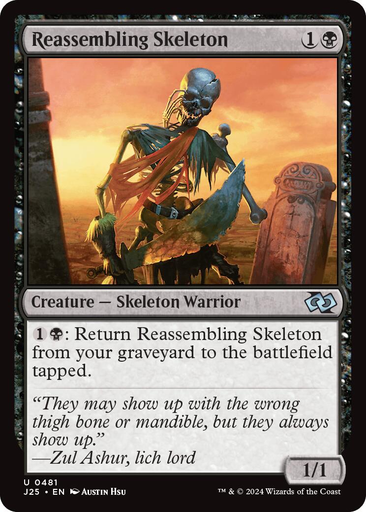 Reassembling Skeleton [J25 - 481]