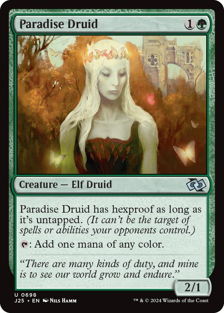 Paradise Druid [J25 - 698]