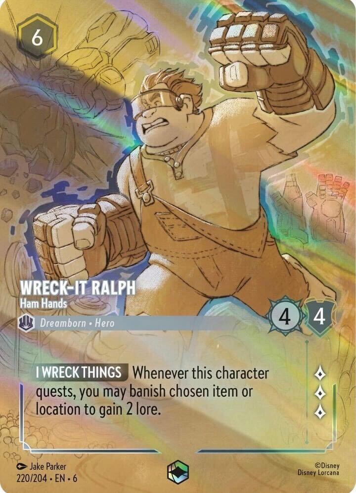 Wreck-It Ralph - Ham Hands (Enchanted) [6 - 220/204]