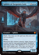 Sphinx of Forgotten Lore (Extended Art)