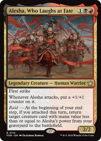 Alesha, Who Laughs at Fate