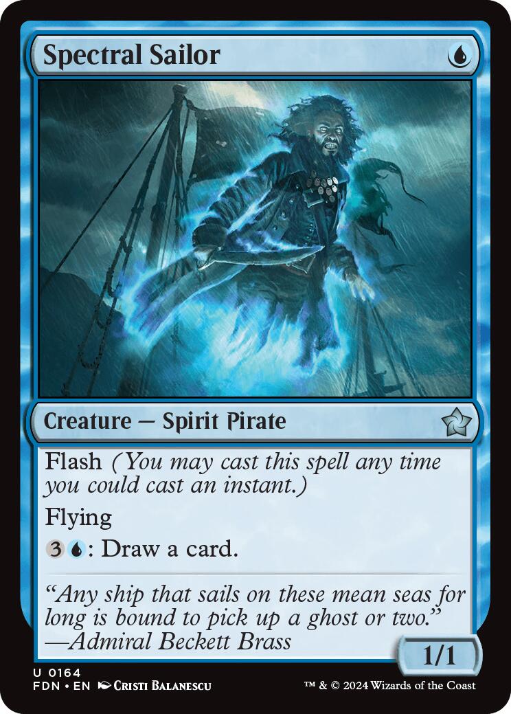 Spectral Sailor [FDN - 164]