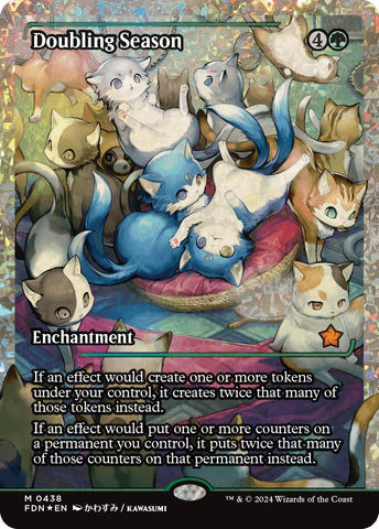 Doubling Season (Showcase) (Fracture Foil)