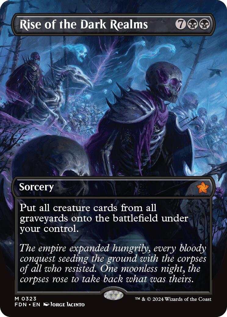 Rise of the Dark Realms (Borderless) [FDN - 323]