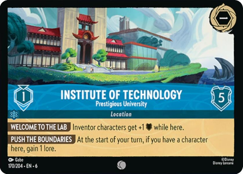 Institute of Technology - Prestigious University [6 - 170/204]