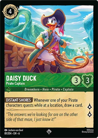 Daisy Duck - Pirate Captain