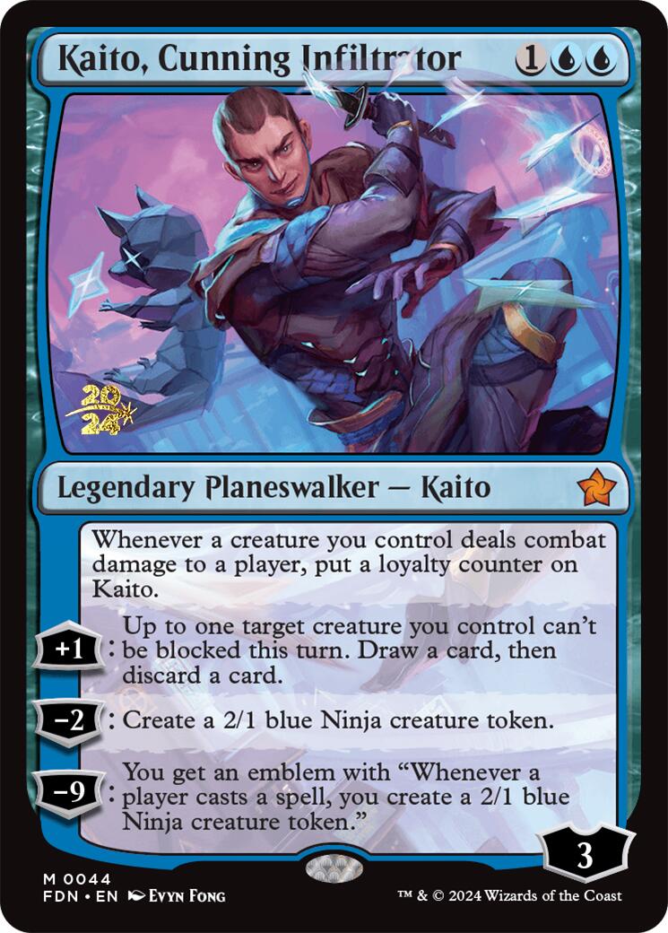 Kaito, Cunning Infiltrator [PRE - 44]