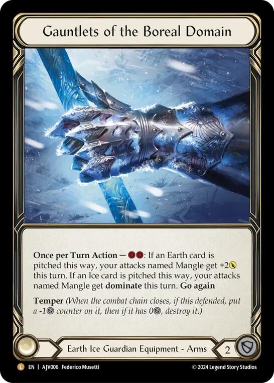 Gauntlets of the Boreal Domain [AJV006]