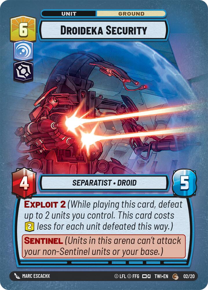 Droideka Security [TWI-WPP - 02/20]
