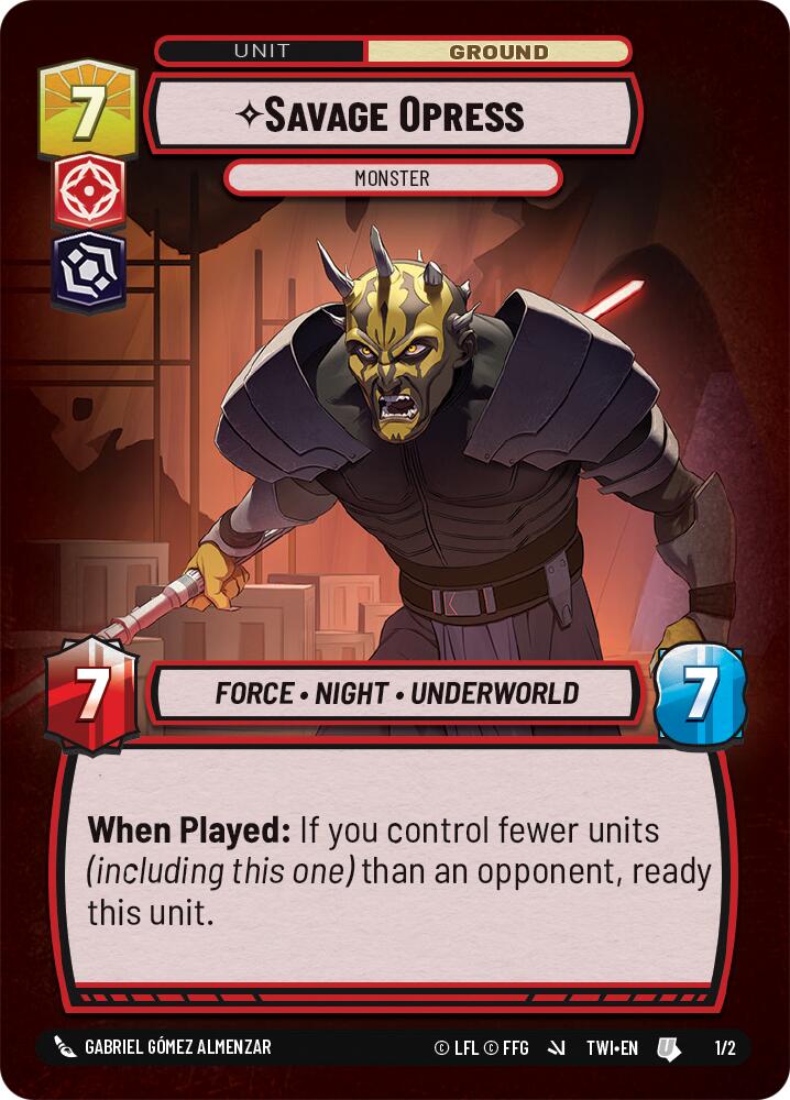 Savage Opress - Monster [OPP - 1/2]
