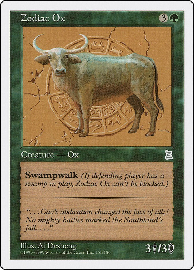 Zodiac Ox [PTK - 161]
