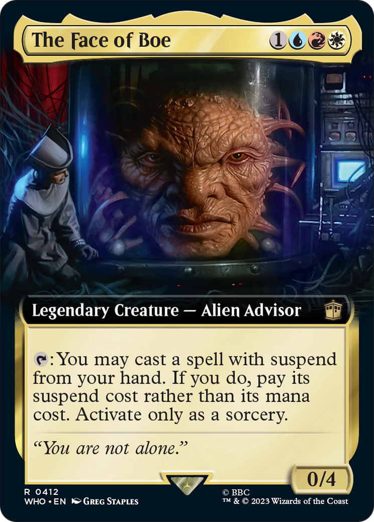 The Face of Boe (Extended Art) [Doctor Who] | The Clever Kobold