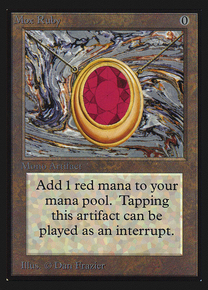 Mox Ruby [International Collectors' Edition] | The Clever Kobold