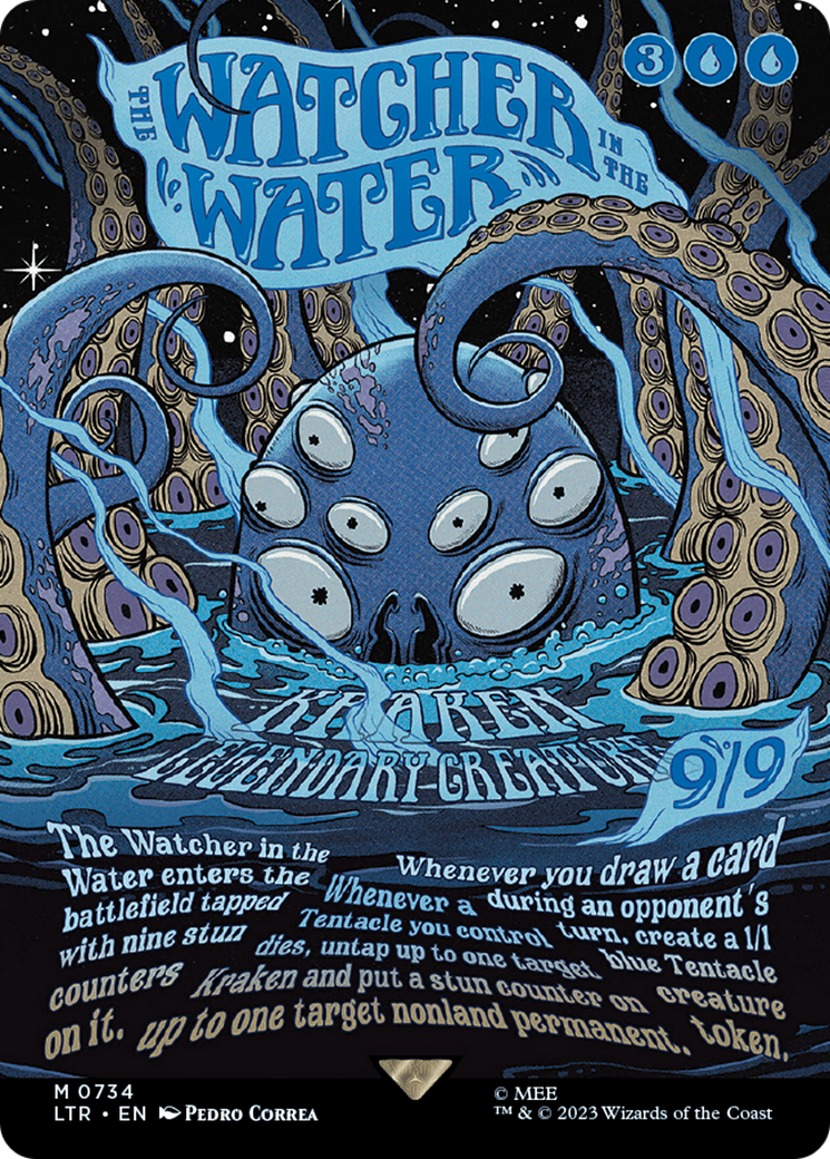 The Watcher in the Water (Borderless Poster) [The Lord of the Rings: Tales of Middle-Earth] | The Clever Kobold