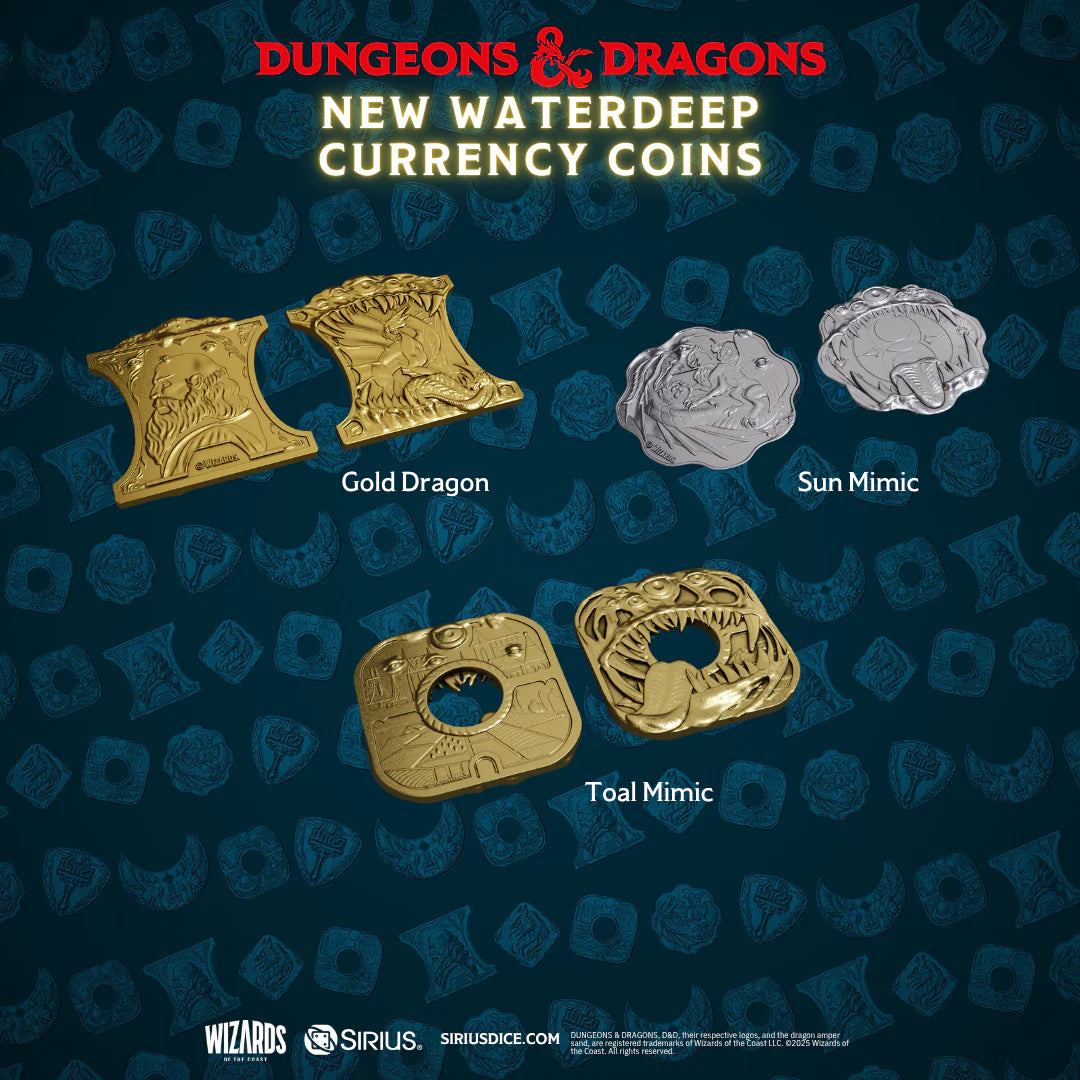 Sirius Dice D&D Undermountain Treasure Pack