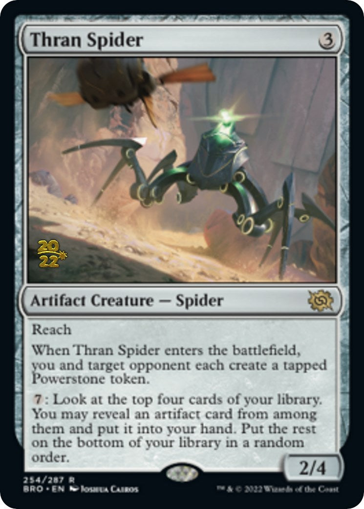 Thran Spider [The Brothers' War Prerelease Promos] | The Clever Kobold