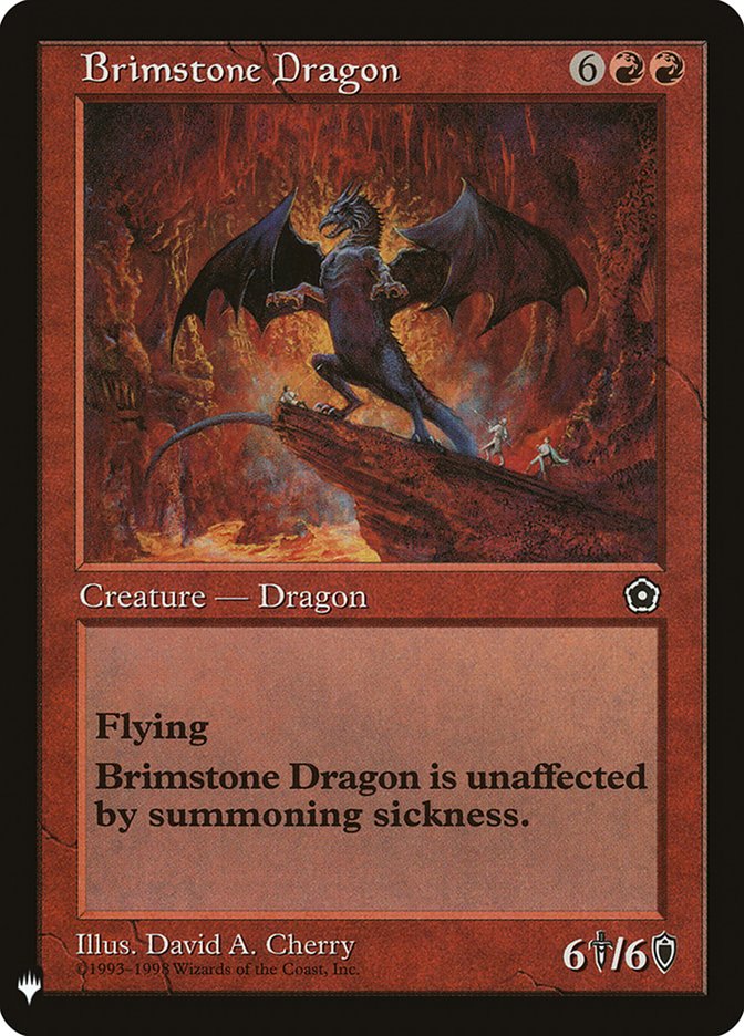 Brimstone Dragon [Mystery Booster] | The Clever Kobold