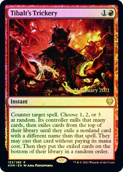 Tibalt's Trickery [Kaldheim Prerelease Promos] | The Clever Kobold